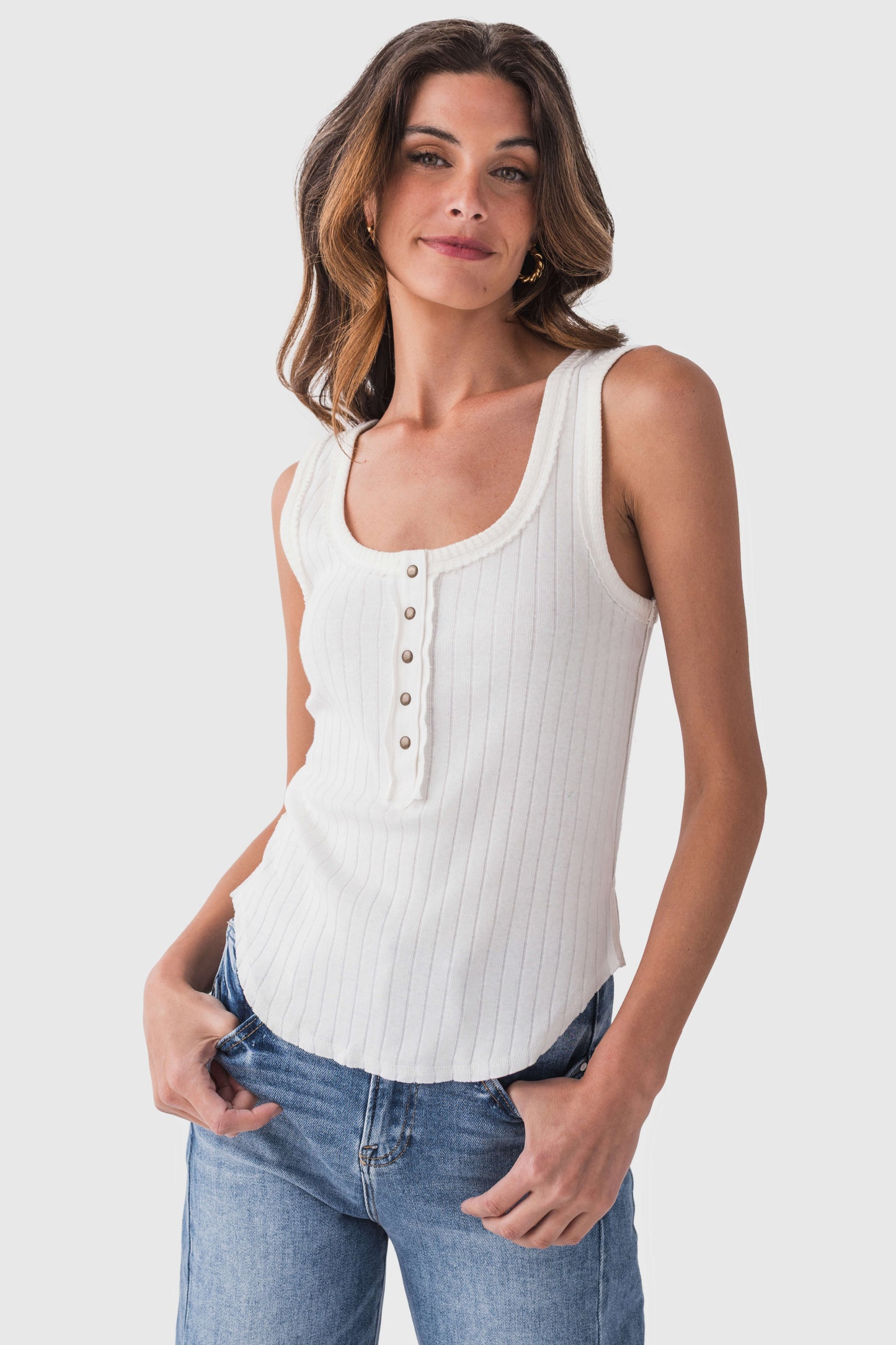 Free People Bryson Henley Tank