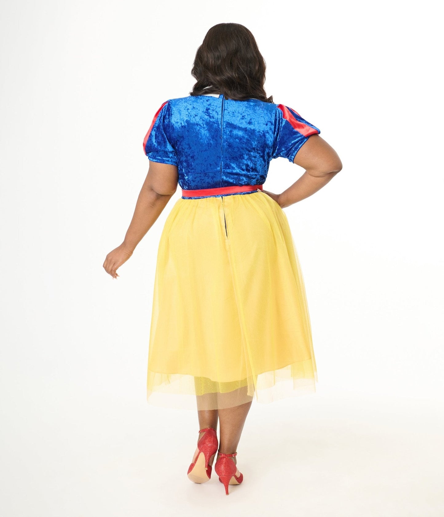 Disney's Snow White Collection by Unique Vintage Plus Size Iconic Snow White Swing Dress